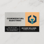 ボルトレンチのハードウェアロゴ 名刺 (正面)