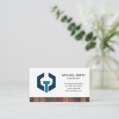 ボルトレンチロゴ 名刺 (スタンド正面)