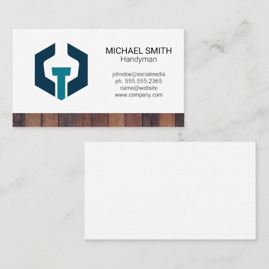 ボルトレンチロゴ 名刺 (正面/裏面)