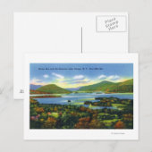 ボルトン湾、狭間、ファイヴマイルマウンテンズビュー ポストカード (正面/裏面)