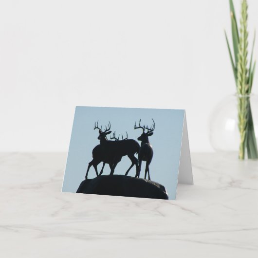 「ボルト城の牡鹿」の札 カード (正面)