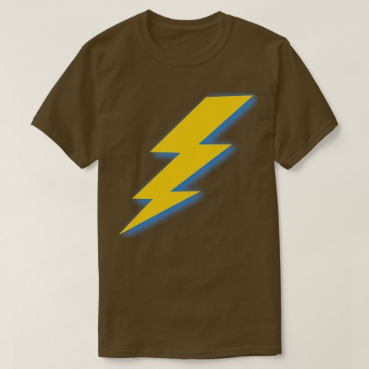 ボルト稲妻 Tシャツ (デザイン正面)