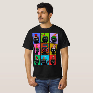 ボルト・ザ・キャット・クリスマス メンズTシャツ Tシャツ