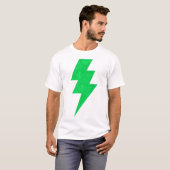 ボルトTシャツLightningボルトグリーン Tシャツ (正面フル)