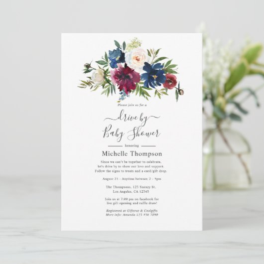 ボルドと海軍のフローラドライブ（シャワー付） 招待状 (スタンド正面)