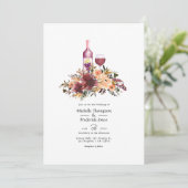 ボルドピーチフローラワインテイスティング結婚ズ 招待状 (スタンド正面)