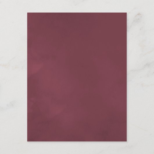 ボルドワインテイスティングウェディングレセプションゲスト詳細 エンクロージャーカード (裏面)