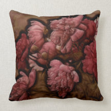 ボルドーのシャクヤクの花の花束