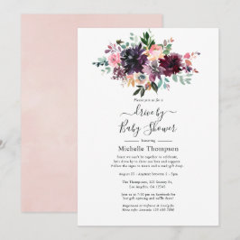 ボルドーのワインドライブ(ブライダルまたはベビーシャワー) 招待状