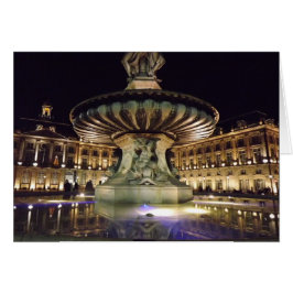 ボルドーの噴水