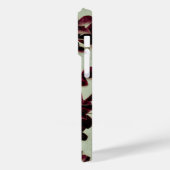 ボルドーの花 Case-Mate iPhoneケース (裏面 / 左)