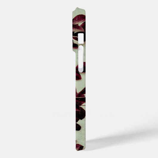 ボルドーの花 Case-Mate iPhoneケース (裏面 / 左)