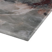 ボルドーのGrisso険しい石造りパターン背景- カッティングボード (角)