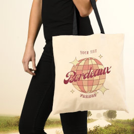 ボルドーシティフランスギフトウェアファッション トートバッグ