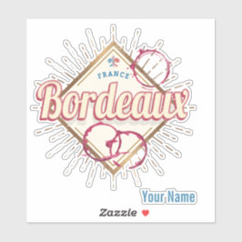 ボルドーヌヴェッレアクイタインフランスレトロワイン シール