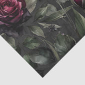 ボルドーレッドローゼスシャドーウィグレイ結婚フローラ 薄葉紙 (詳細)