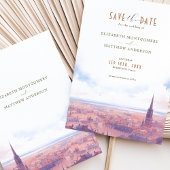 ボルドー・フランスの目的地の日付を保存 招待状