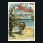 ボルドー・フランスヴィンテージポスター1896 ポスター<br><div class="desc">フランス南部のボルドーのヴィンテージ旅行ポスター。1896年発行。私たちのポスターはプロフェッショナルに基づ高品質いた複製であり、非常に高解像度のスキャンはオリジナルから。当社の手動レタッチプロセスは、オリジナル詳細やオリジナルプリントに表示されるテクスチャを削除するフィルターの使用を含まない。全ての詳細はそのままの状態を保つ。色を修正。不完全性の除去。画像はLibrary of Congressの提供。</div>