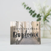 ボルドー・フランス旅行はがき ポストカード (スタンド正面)