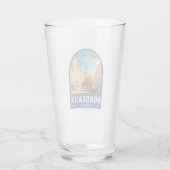 ボルドー・フランス旅行アートエンブレム タンブラーグラス (裏面)