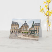 ボルドー・フランス水彩文房具 カード (黄色い花)
