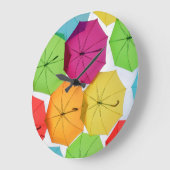 ボルドー、ブロリー。フランスの傘 ラージ壁時計 (傾斜)