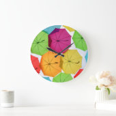 ボルドー、ブロリー。フランスの傘 ラージ壁時計 (ホーム)