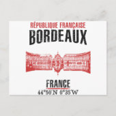 ボルドー ポストカード (正面)