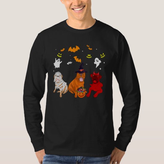 ボルドー・マスティフの犬 Tシャツ (正面)