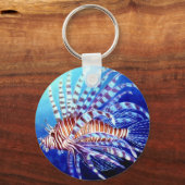 ボルネオのライオン魚 キーホルダー (正面)