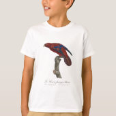 ボルネオハナインコ Trichoglossus borneus Tシャツ (正面)