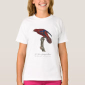 ボルネオヒメインコ Tシャツ (正面)