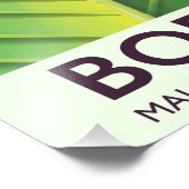 ボルネオポイズンカエル旅行ポスター フォトプリント            (角)