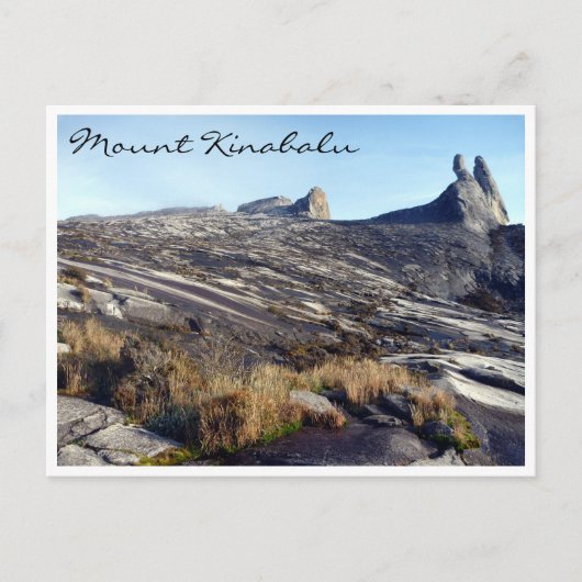 ボルネオ島 キナバル山 ポストカード (正面)