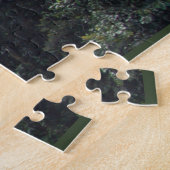 ボルネオ熱帯雨林ジャングルキャノピーツリートップシーン ジグソーパズル (側面)