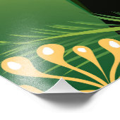 ボルネオ熱帯雨林旅行ポスター フォトプリント            (角)