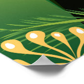 ボルネオ熱帯雨林旅行ポスター ポスター (角)