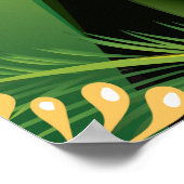 ボルネオ熱帯雨林旅行ポスター ポスター (角)