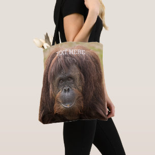 ボルネオ・オランウータン美しい写真 トートバッグ