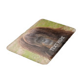 ボルネオ・オランウータン美しい写真 バスマット (アングル)