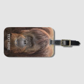 ボルネオ・オランウータン美しい写真 ラゲッジタグ (正面横)