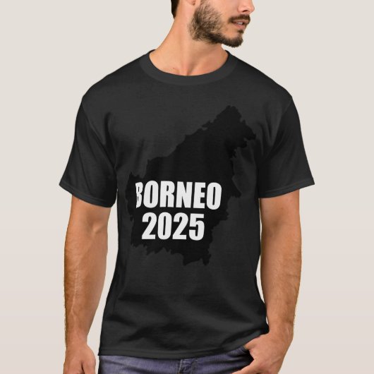 ボルネオ 2025 Tシャツ (正面)