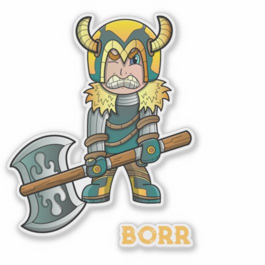 ボルノルス神話 シール (正面)