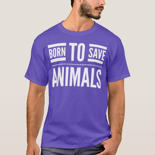 ボルノ島の動物を救え 動物愛護レスキュー フレンズ Tシャツ (正面)