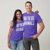 ボルノ島の動物を救え 動物愛護レスキュー フレンズ Tシャツ (ユニセックス)