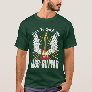 ボルノ・ロックヘ・ベースギター・ミュージシャン・ミュージックバンドの友達 Tシャツ