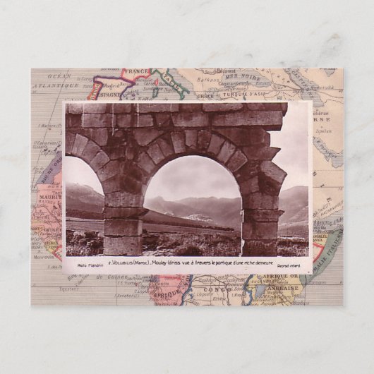 ボルビリス、マプロコのローマの都市 ポストカード (正面)