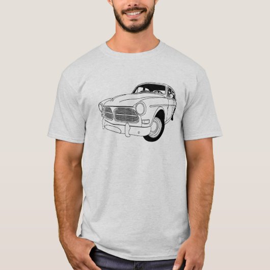 ボルボアマゾン122のTシャツ Tシャツ (正面)