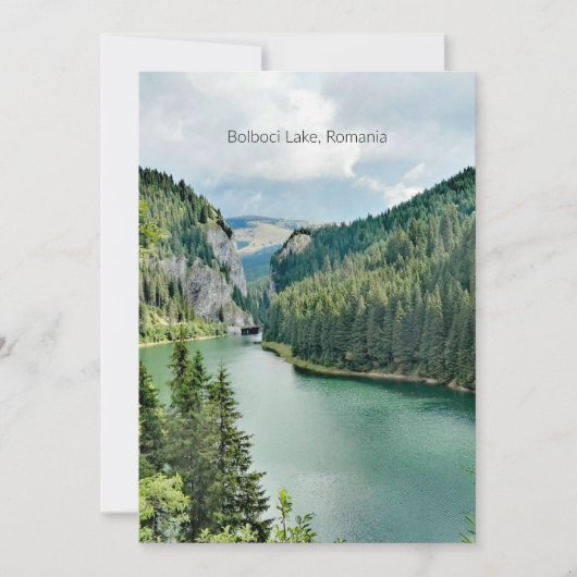 ボルボッチ湖，ルーマニア (正面)