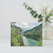 ボルボッチ湖，ルーマニア ポストカード (スタンド正面)